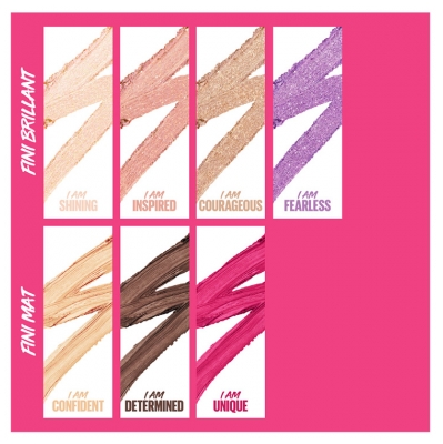 Maybelline New York Color Tattoo Stix 24H Ombre à Paupières 1,4 g - Teinte : Mat Confident