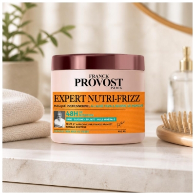 Franck Provost Expert Nutri-Frizz Profesionālā Maska Ļoti Sausiem vai Cirtainiem Matiem 48H 400 ml