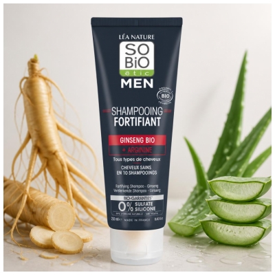 Léa Nature SO BIO étic Men Organic Fortifying Shampoo 250 ml