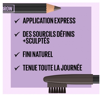 Maybelline New York Express Brow Crayon à Sourcils Précision