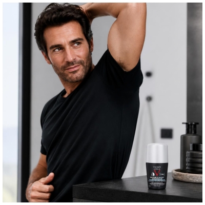 Vichy Homme Deodorant Invizibil Rezistent Dermo-Détranspirant 72H Roll-On 50 ml