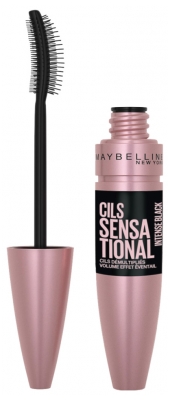 Mascara Maybelline New York Cils Sensational 9,5 ml - Tentă: Negru intens