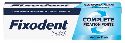 Fixodent Pro Complete Crème Adhésive Fixation Forte Arôme Frais 47 g