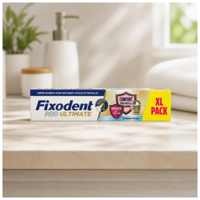 Fixodent Pro Ultimate Cremă Adezivă Aromă Proaspătă 57 g