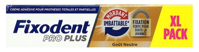 Fixodent Pro Plus Crème Adhésive Fixation Forte Goût Neutre 57 g