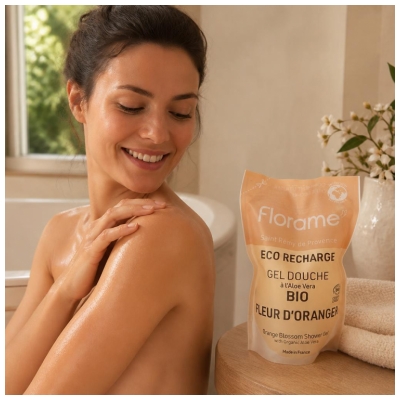 Florame Bio Eco-Dopolnilni Gel za Tuširanje Pomarančni Cvet 700 ml