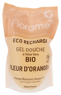 Florame Gel Douche Fleur d'Oranger Éco-Recharge Bio 700 ml