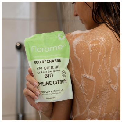 Florame Organic Verbena Lemon Douchegel Eco-Refill 700 ml