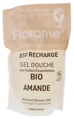 Florame Eco-Refillable Organic Almond Shower Gel 700 ml