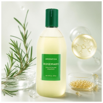 Aromatica Rozmarynowy Szampon Przeciwłupieżowy 400 ml