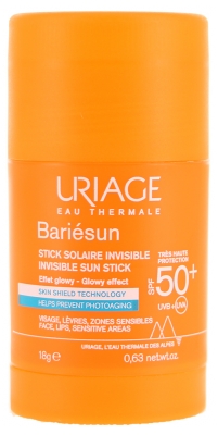 Uriage Bariésun Osynlig Solskyddssticka SPF50+ 18 g