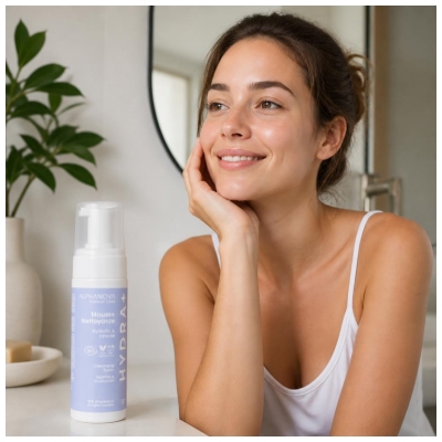 Alphanova Cuidado Termal Hydra + Espuma Limpiadora Bio 150 ml
