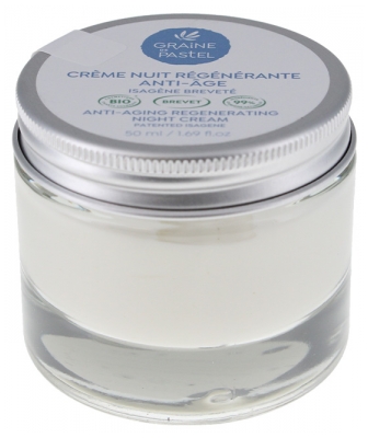 Graine de pastel Crème Nuit Régénérante Anti-Âge Bio 50 ml