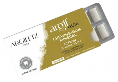 Argiletz 12 Kaugummis - Aroma: Zitrone