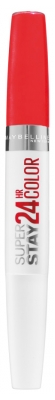 Maybelline New York Superstay 24H Color Lipstick 2in1 9 ml - Tinta: 510 Rosso passione