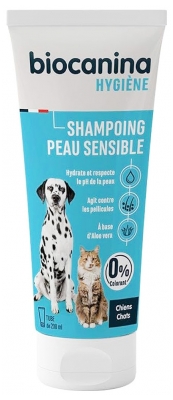 Șampon Biocanina Piele Sensibilă Câine și Pisică 200 ml