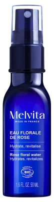 Melvita Água Floral de Rosa Biológica Frasco Spray 50 ml