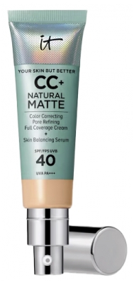 IT Cosmetics Your Skin But Better CC+ Natural Matte SPF40 32 ml - Teinte : Light Medium