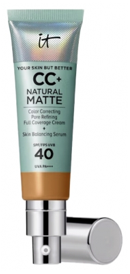 IT Cosmetics Your Skin But Better CC+ Natural Matte SPF40 32 ml - Teinte : Rich