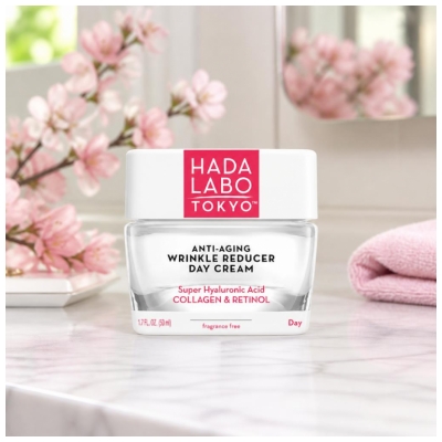 Hada Labo Tokyo Przeciwstarzeniowy Krem Redukujący Zmarszczki na Dzień 50 ml