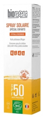 Bioregena Bio SPF50 Vaikų Apsauginis Purškalas 90 ml