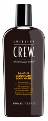 American Crew 24 Hour, Gel Douche Fraîcheur 24 heures pour Homme 450ml