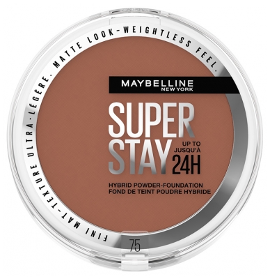 Maybelline New York Superstay 24H Fond de Teint-Poudre Hybride 9 g - Teinte : 75