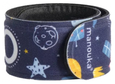 Manouka Bracelet Anti-Moustiques Junior + Recharge 6 ml - Modèle : Espace