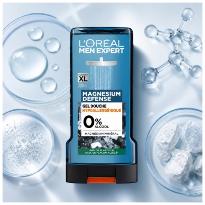 gel de Ducha Hipoalergénico Magnesium Defense 300 ml