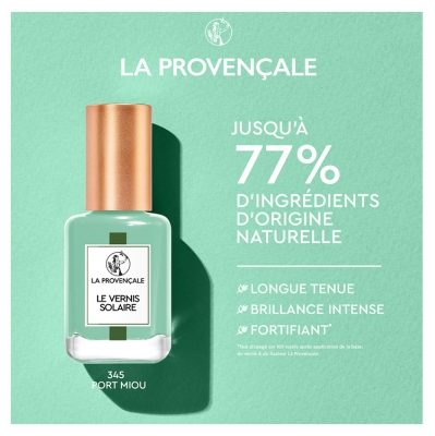 La Provençale Bio Le Vernis Solaire 13 ml - Couleur : 345 Port-Miou