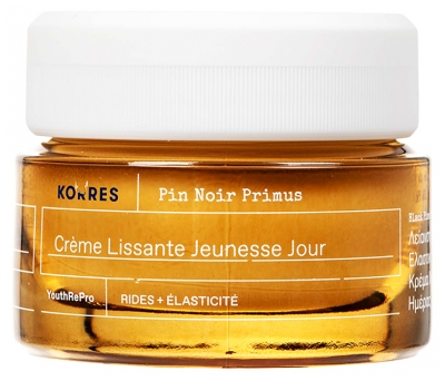 Korres Svart Pinot Primus Utjämnande Ungdomskräm Dag 40 ml + Ungdomsaktiverande Serum 15 ml Gratis