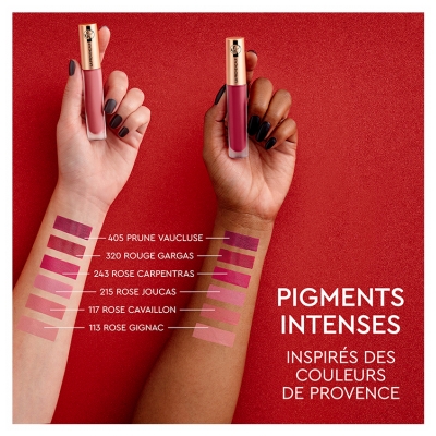 La Provençale Bio Le Rouge Mat Ocres Liquide Bio 4,5 ml - Teinte : 405 Prune Vaucluse