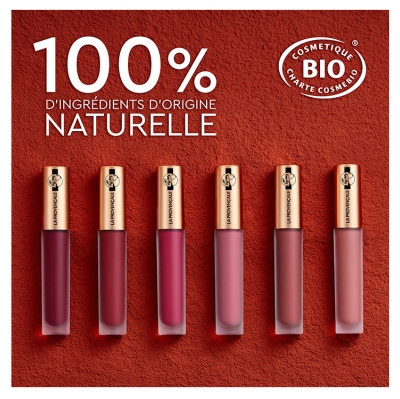 La Provençale Bio Le Rouge Mat Ocres Liquide Bio 4,5 ml - Teinte : 405 Prune Vaucluse
