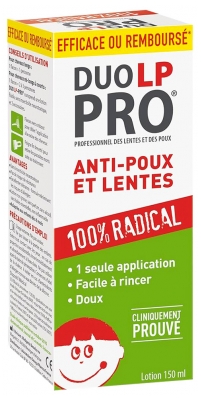DUO LP-PRO Lotion Radicale Lentes et Poux 150 ml