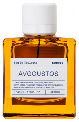 Korres Agua de Colonia Avgoustos 50 ml