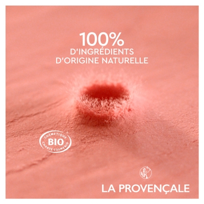 La Provençale Bio Lumière d'Ocres Le Fard à Joues Bio 8 g - Teinte : 02 Rose Faïence