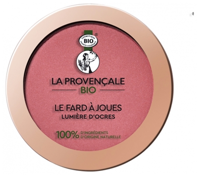 La Provençale Bio Lumière D'Ocres Organic Blush 8 g - Colour: 02 Rose Faïence