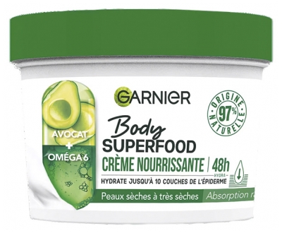 Garnier Body Superfood Crème Nourrissante 48H 380 ml