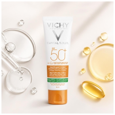 Vichy Kapital Boden Matifying 3in1 SPF50+ 50 ml