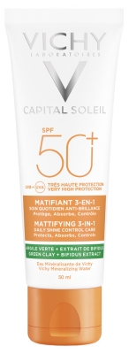 Vichy Kapital Boden Matifying 3in1 SPF50+ 50 ml