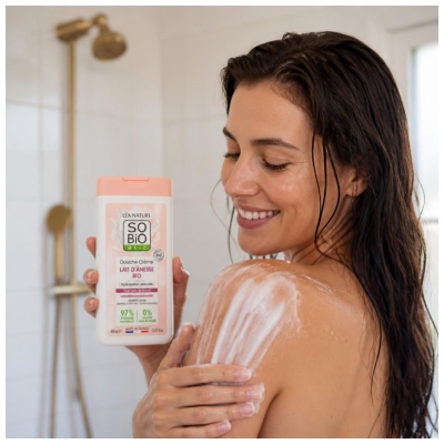 Léa Nature SO BIO étic Organic Donkey Milk Cream Shower 450 ml