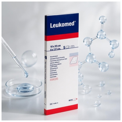Essity Leukomed 5 Non-Woven Absorbent Dressings 10 x 35cm