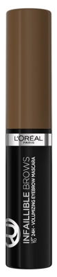 Mascara Gel Volumizant pentru Sprâncene 24H Infaillible de la L'Oréal Paris 5 ml - Tentă: 108 Brunet? închis?