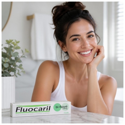 Fluocaril Bi-Fluorinated Mint Toothpaste 75ml
