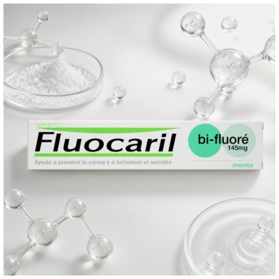 Fluocaril Bi-Fluorinated Mint Toothpaste 75ml