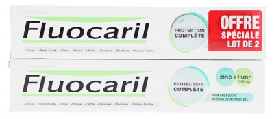 Fluocaril Dentifrice Protection Complète Lot de 2 x 75 ml