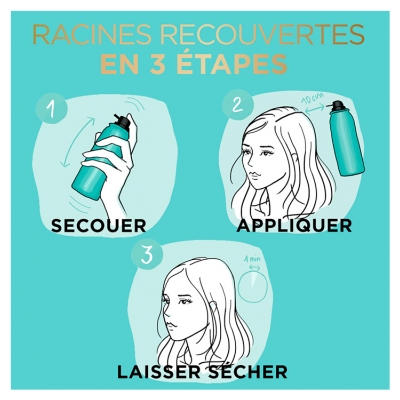 L'Oréal Paris Magic Retouch Spray Racine 75 ml - Teinte : Châtain Acajou