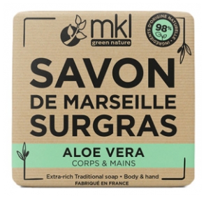 Săpun de Marsilia MKL Green Nature Surgras Aloe Vera 100 g