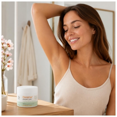 Desodorizante Creme 24H Flor de Amêndoa Bio 50 g Florame