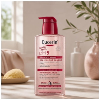 Eucerin pH5 Suihkuöljy-geeli 400 ml